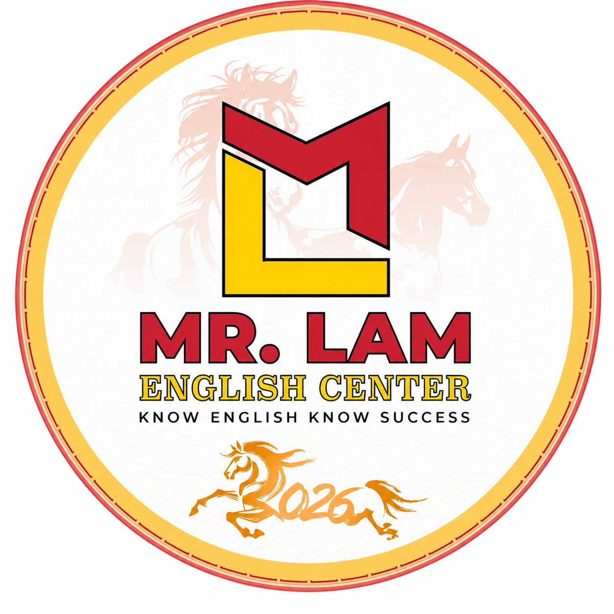 Mr. Lam English Center logo
